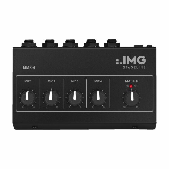 MMX-4 | 4-kanálový miniatúrny mikrofónny mix-0