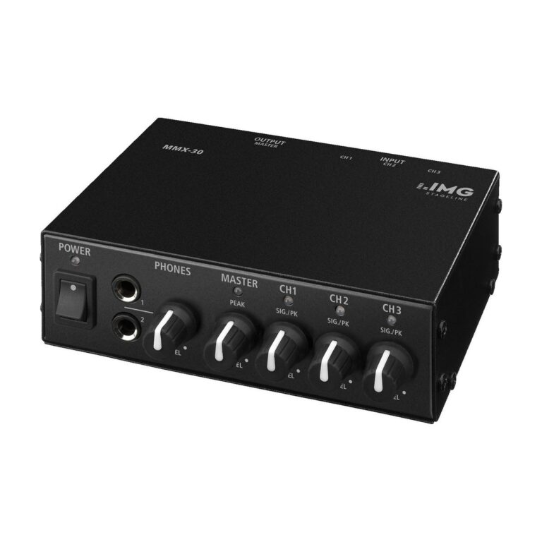 MMX-30 | Kompaktný 3-kanálový stereo line mix-0
