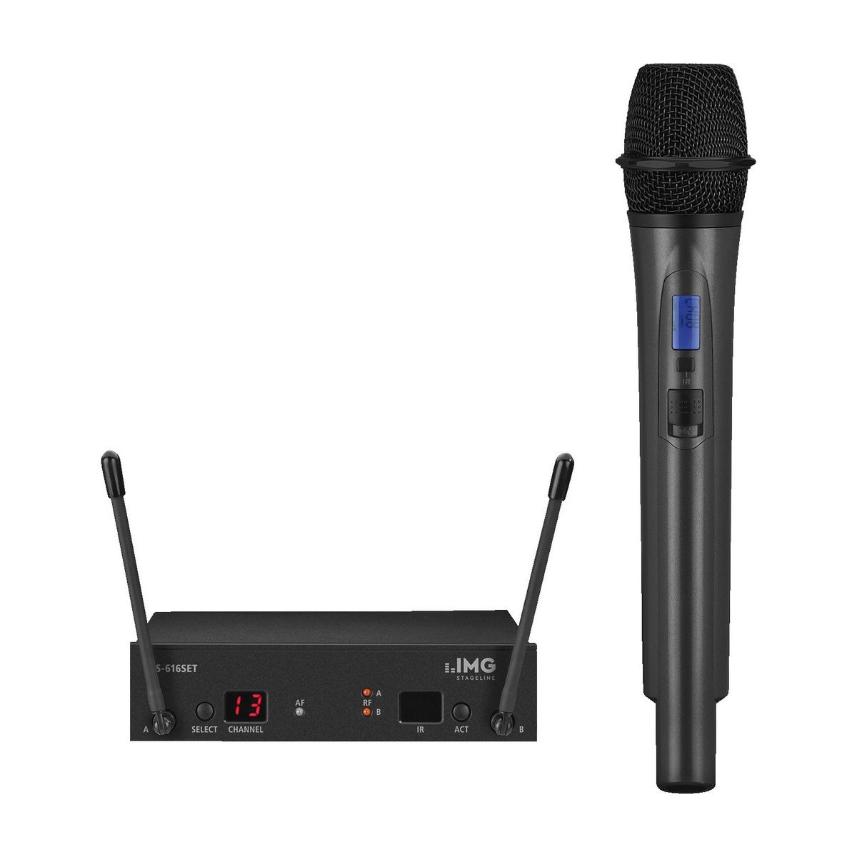 TXS-616SET | TXS-616SET, multifrekvenčný mikrofónny systém, s UHF PLL technológiou-0