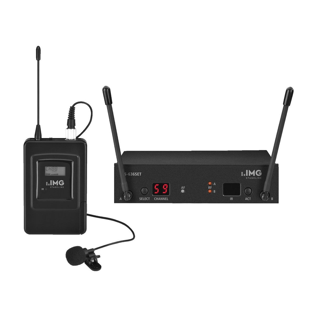 TXS-636SET | Multifrequency microphone system, 672.000-696.975 MHz-0