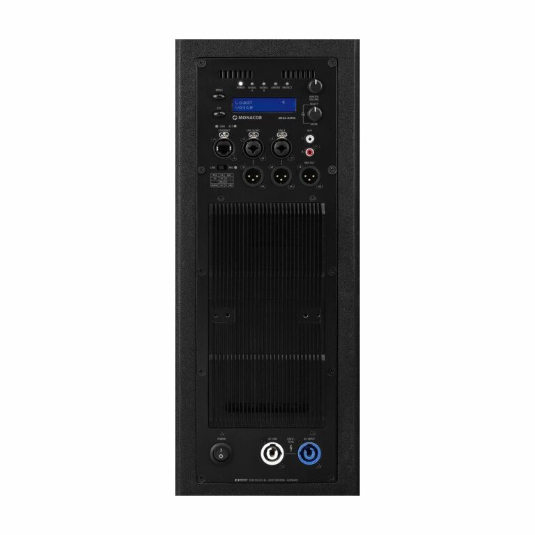 Professional active DSP speaker system with 2-channel amplifier, 600 W | MEGA-DSP08-5058