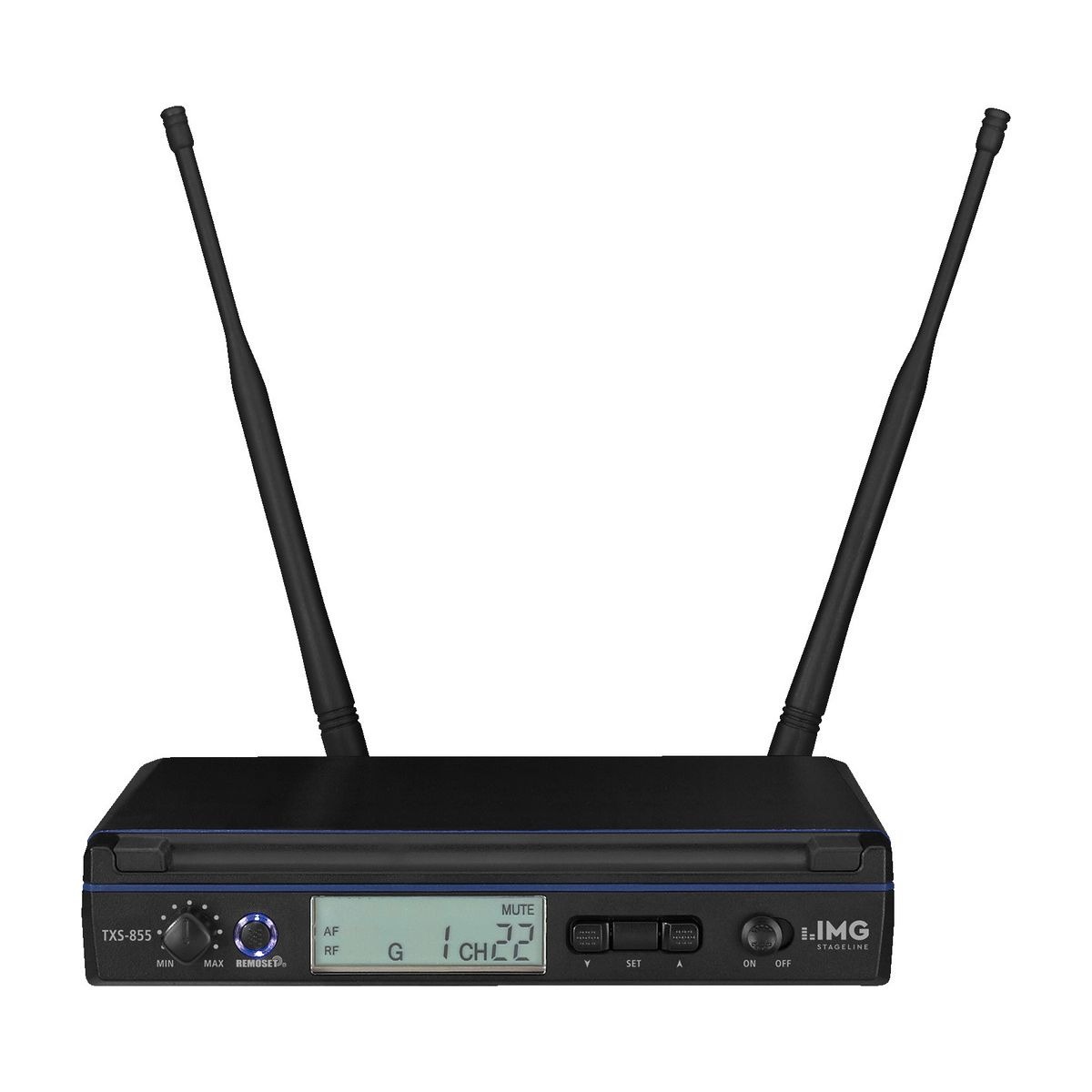TXS-855 | Single-channel diversity UHF PLL receiver, 506-542 MHz-0