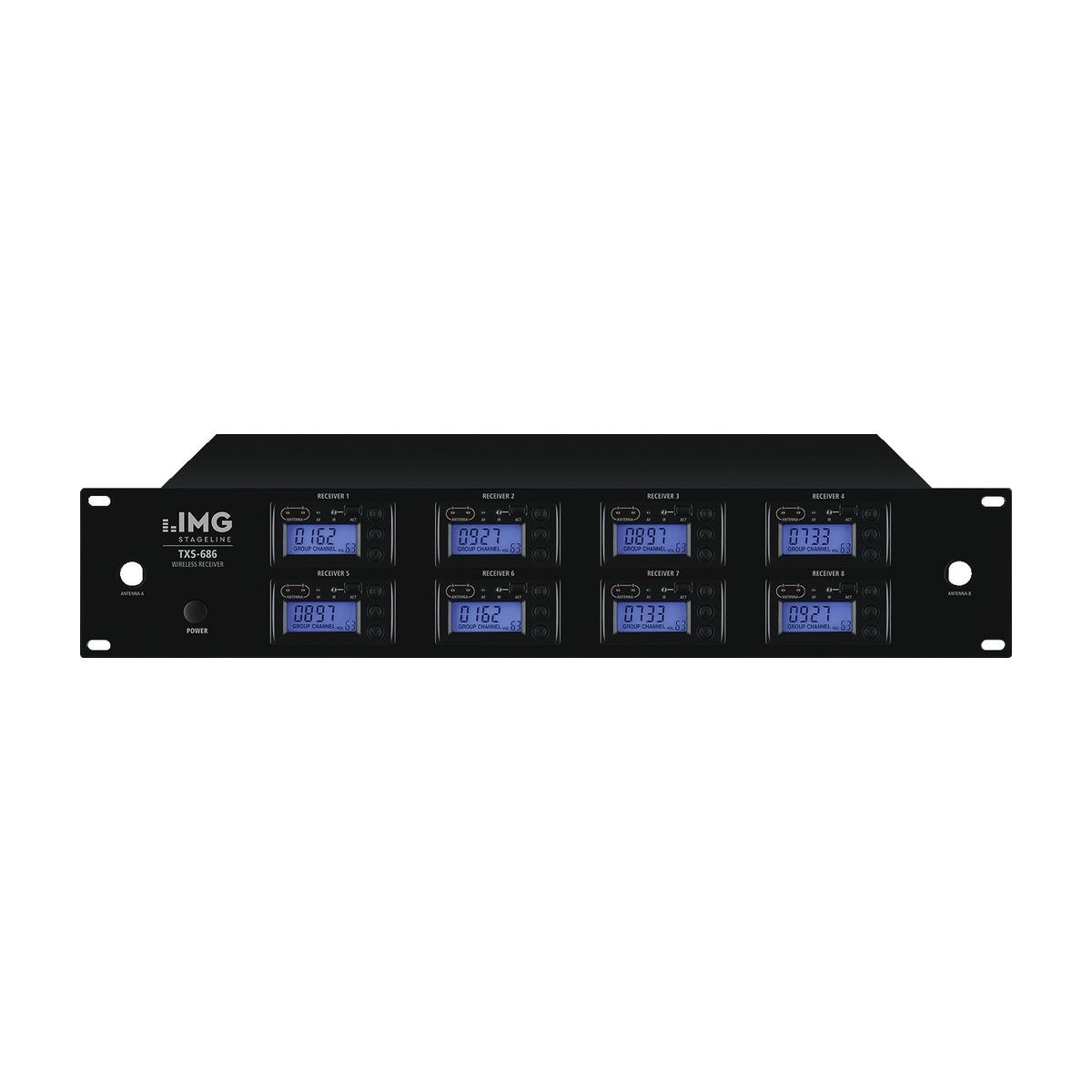 TXS-686 | 8-channel multifrequency receiver unit, 672.000-696.975 MHz-0