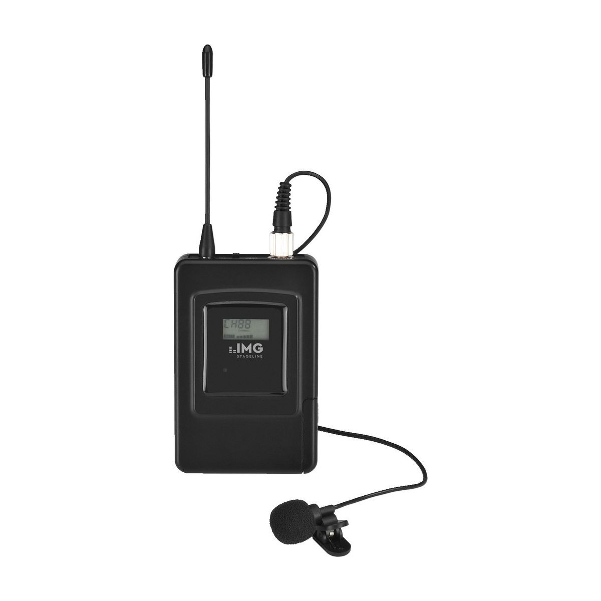TXS-707LT | Multifrequency tie clip microphone transmitter, 667.000-691.750 MHz-0