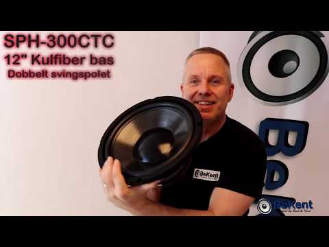 SPH-300CTC | Hi-fi subwoofer, 2 x 150 W, 2 x 8 Ω-7471