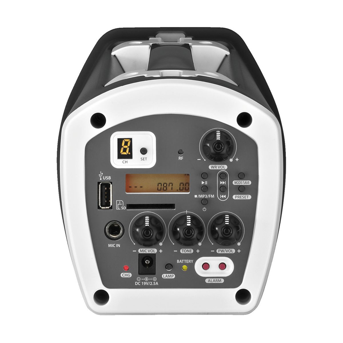 WA-35 | WA-35, Prenosný MP3 FM zosilňovač s bezdrôtovým mikrofónom-6710