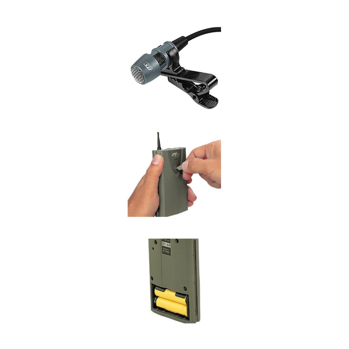 PT-850B/1 | UHF PLL vreckový vysielač s klopovým (lavalierovým) mikrofónom-6685