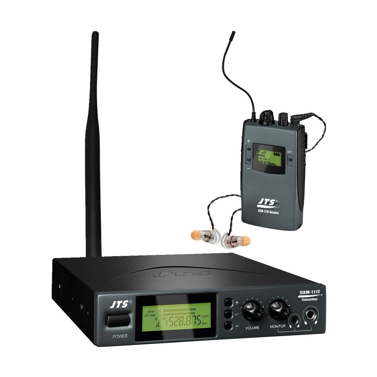 SIEM-111/5 | MPX stereo UHF PLL in-ear monitoring systém-0