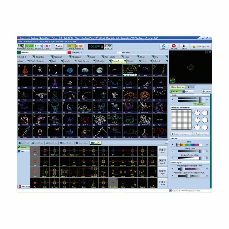 PANGOLIN-SET | Show laser control software-5590