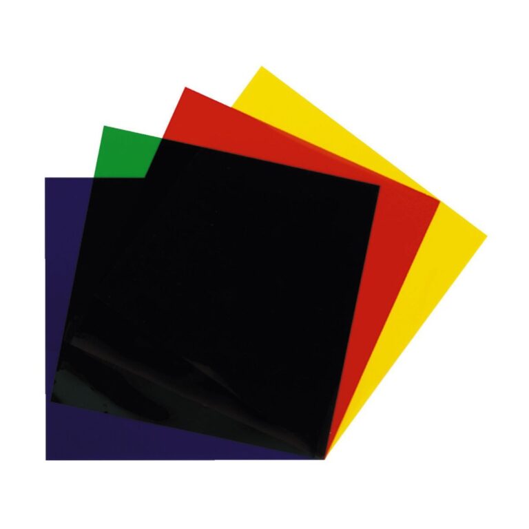 LEF-64SET | Sada farebných filtrov, modrý, červený, žltý, zelený-0