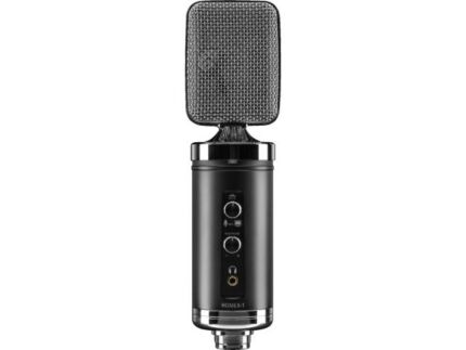 USB small diaphragm condenser microphone for home recording and presentation